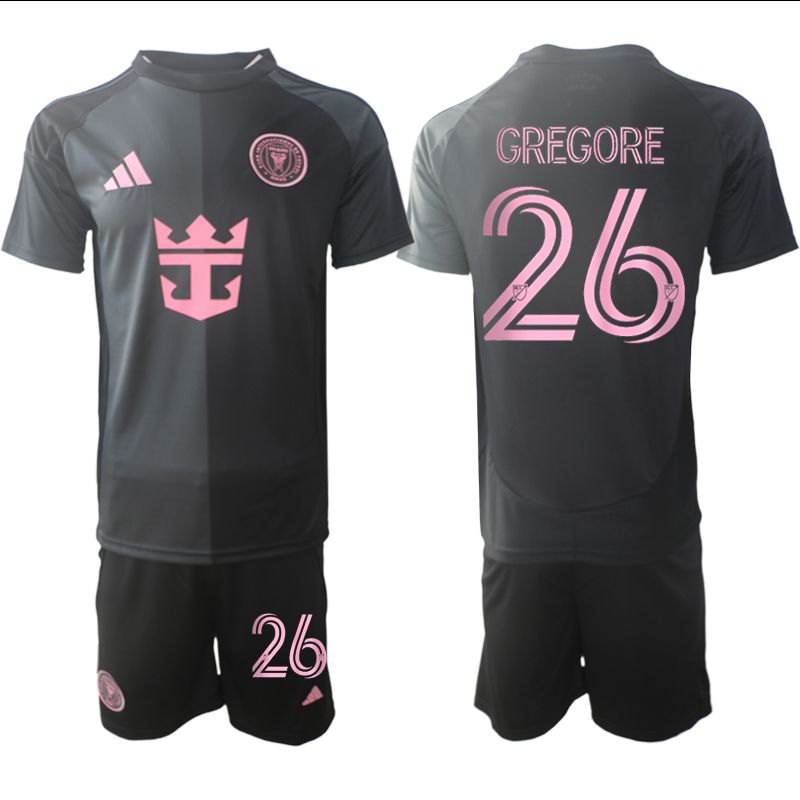 Men 2025-2026 Club Inter Milan CF away Black #26 Soccer Jersey